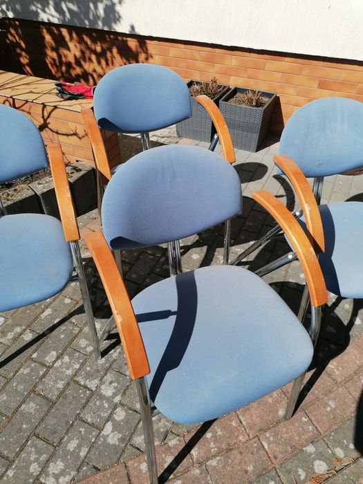 Krzesła z oparciem 4 szt
