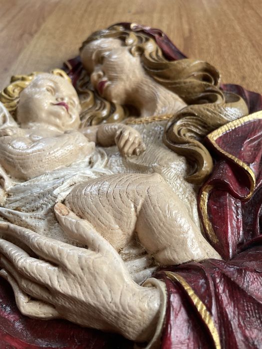 Painel Maria e Menino em Marfinite