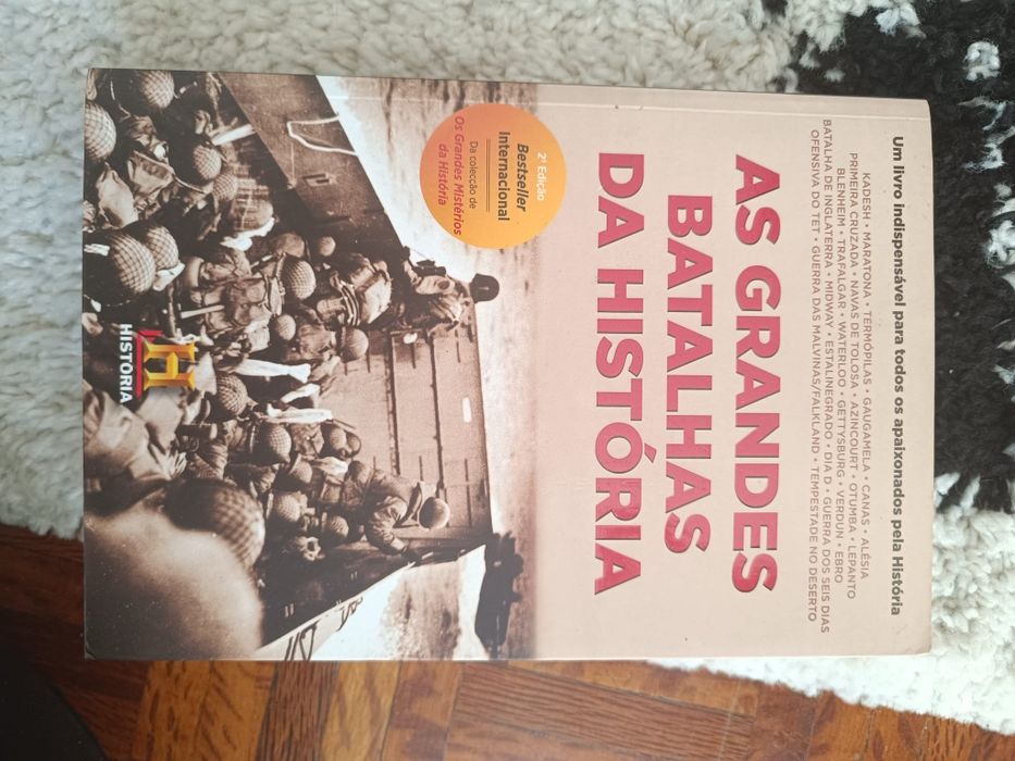 Livro "As grandes batalhas da história" Canal História
