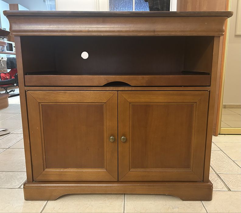 Komoda drewniana buk szafka pod telewizor