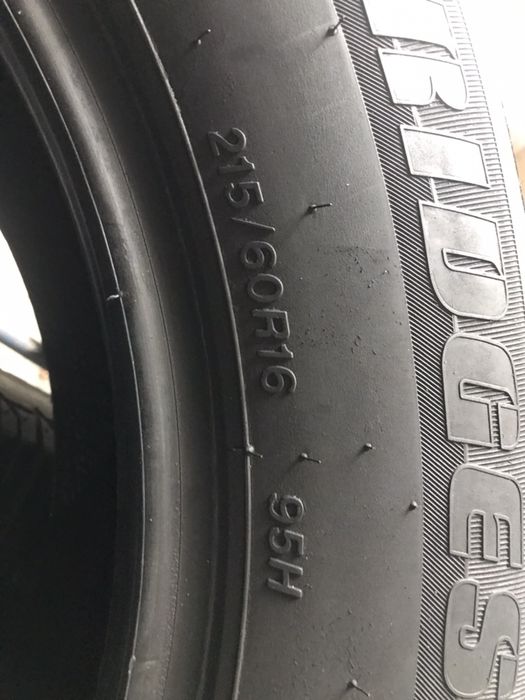 215/60/16 R16 Bridgestone B250 2шт