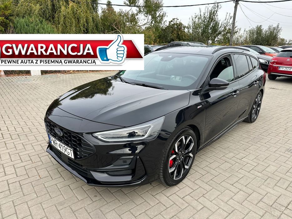 Ford Focus SW 1,0 Benz. + Hybryda 155 KM ST-Line Automat Serwis GWARANCJA Zamiana