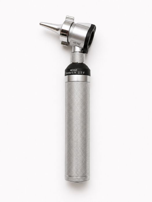 HEINE Standard N 2.5V Otoskop Diagnostyczny Lekarski + Wzierniki Sprawny