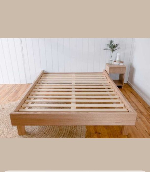 Ліжко з Бука та Дуба 160*200