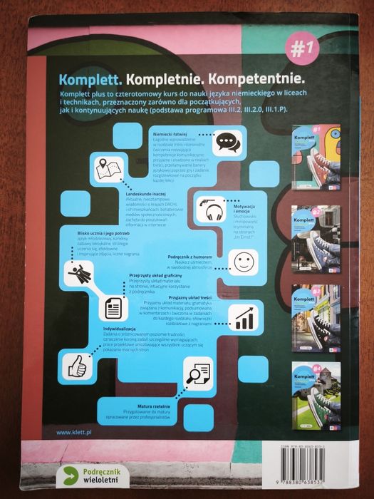 Komplett plus 1 podręcznik