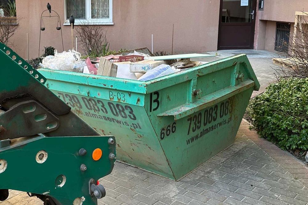 Wywóz ŚMIECI i gruzu WRONKI - tanie kontenery wszystkie rozmiary