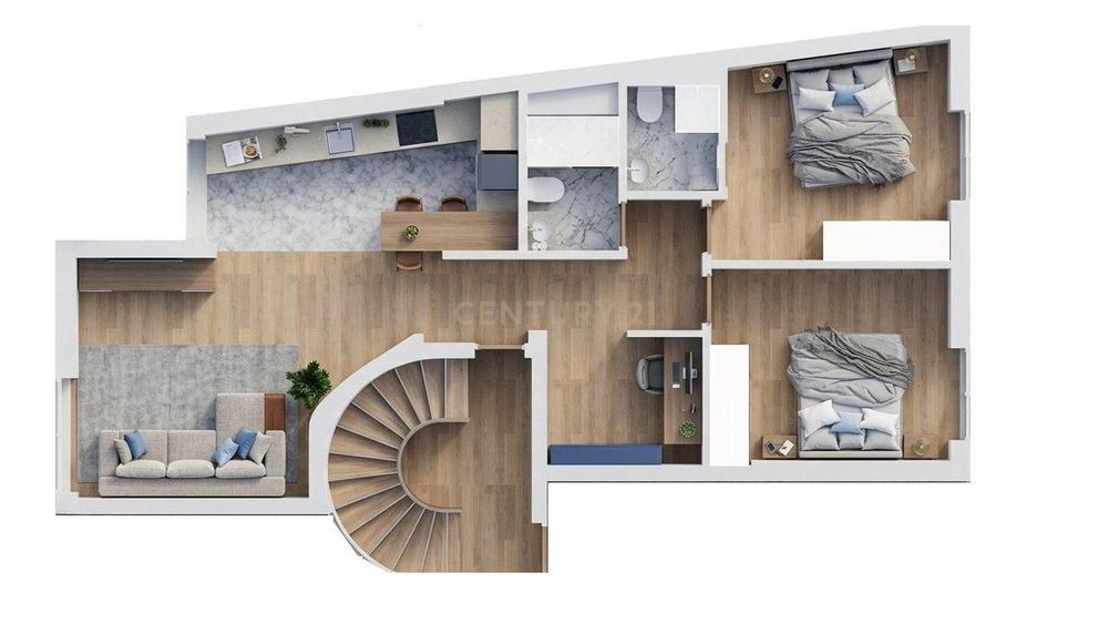 Apartamento T2 totalmente Remodelado