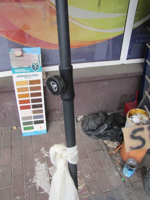 Parasol ogrodowy przeciwsłoneczny Rethink 200 cm okrągły