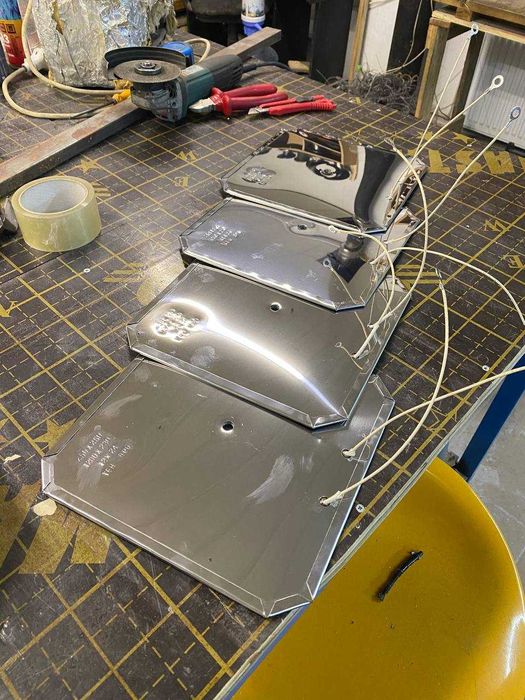 плоский нагрівач для пресформи. слюдяний тен