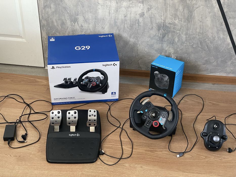 Ігровий руль Logitech G29 Driving Force + Shifter (КПП)