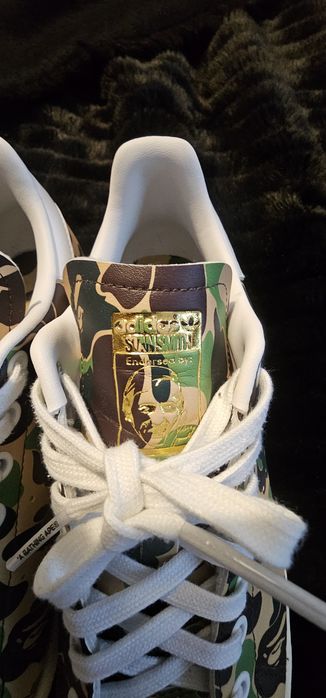 Sapatilhas Adidas Stan Smith BAPE 40,5