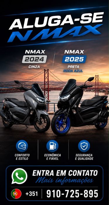 Alugo Nmax 2024 e 2025