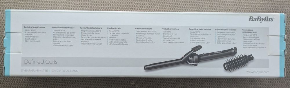 Ferro de encaracolar Babyliss