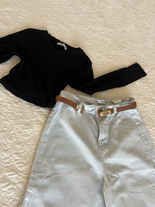 Джинси Zara сині