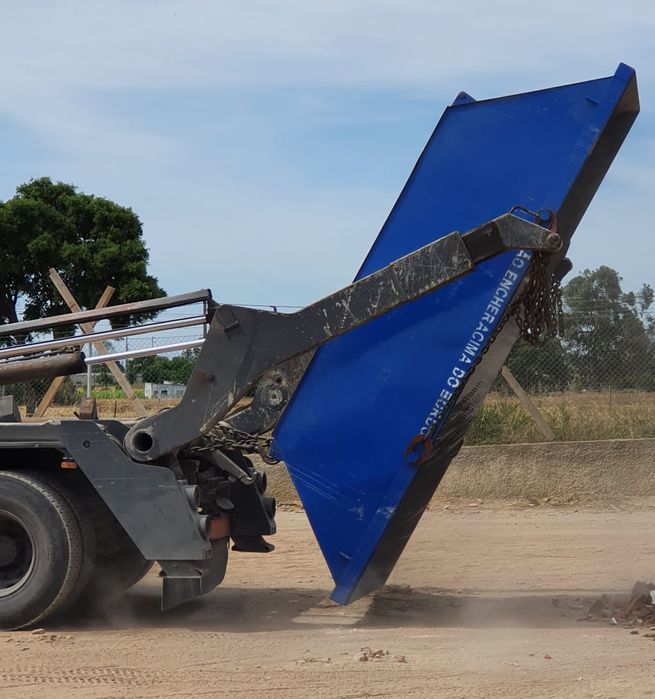 SETÚBAL  ALCÁCER TRÓIA CARVALHAL  e  GRÂNDOLA  contentores p/  entulho