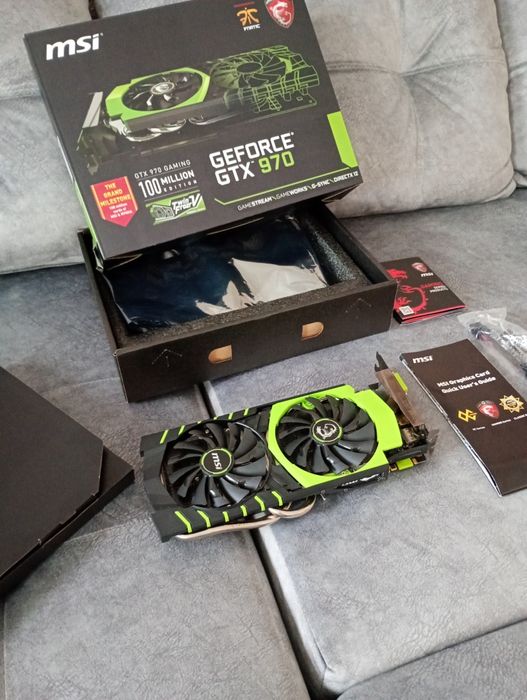 Видеокарта MSI GTX 970. 100 Million Edition.