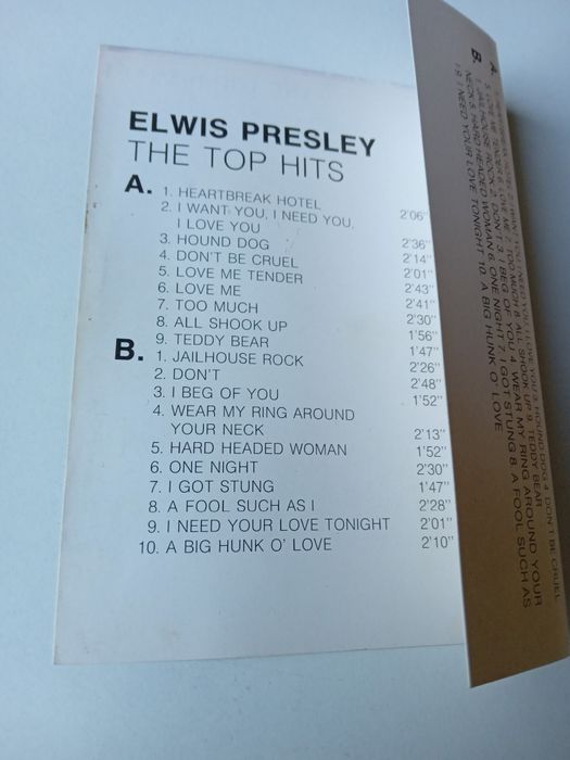 Elvis Presley - kaseta magnetofonowa