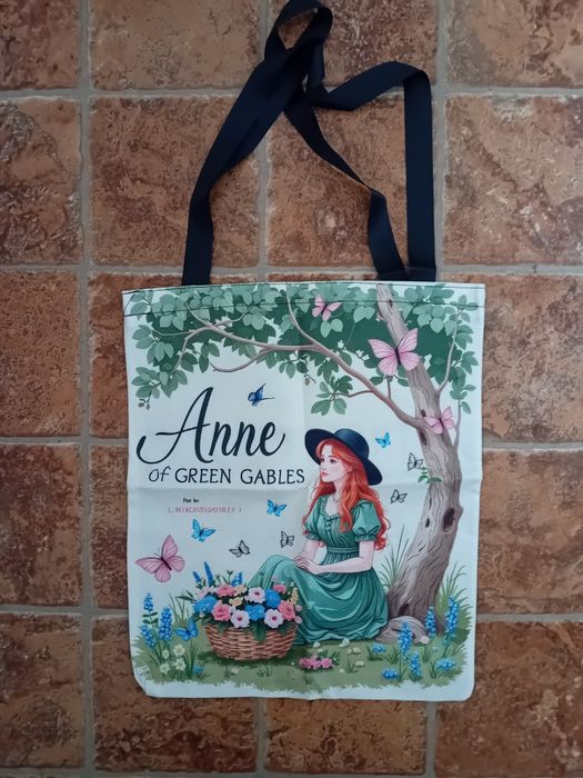 Torebka z kolorowym nadrukiem