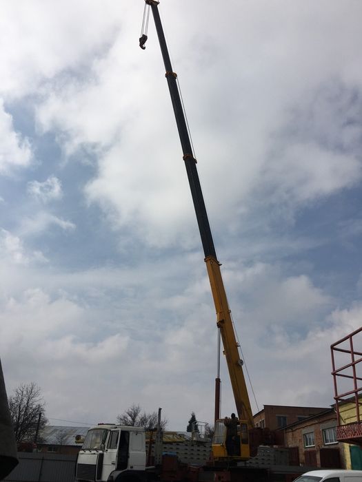 Автокран 32 метри, послуги крана, кран
