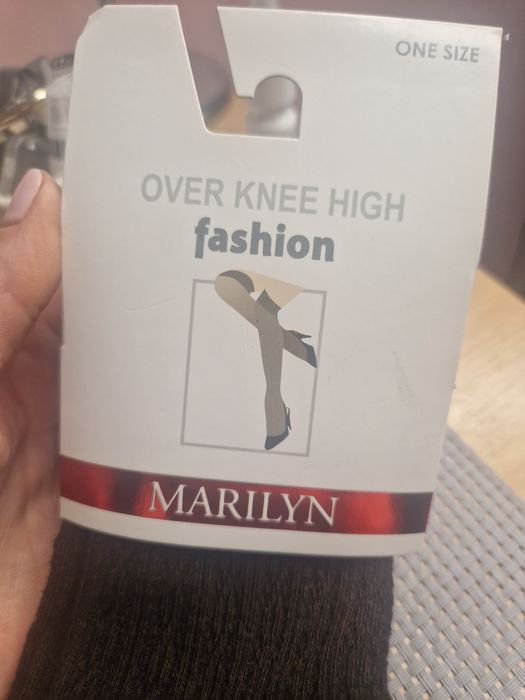 Brązowe zakolanówki Marylin