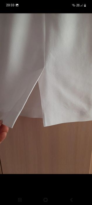 Sukienka biała elegancka S