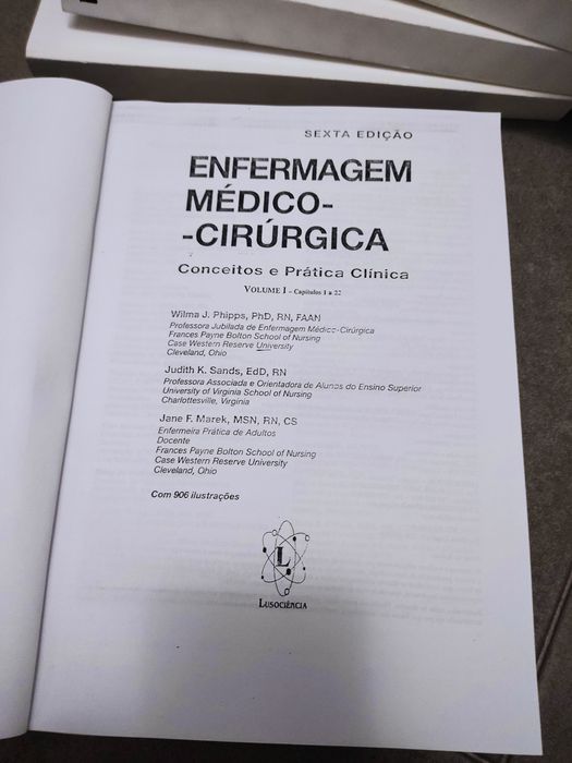 Lote de livros Enfermagem/Medicina
