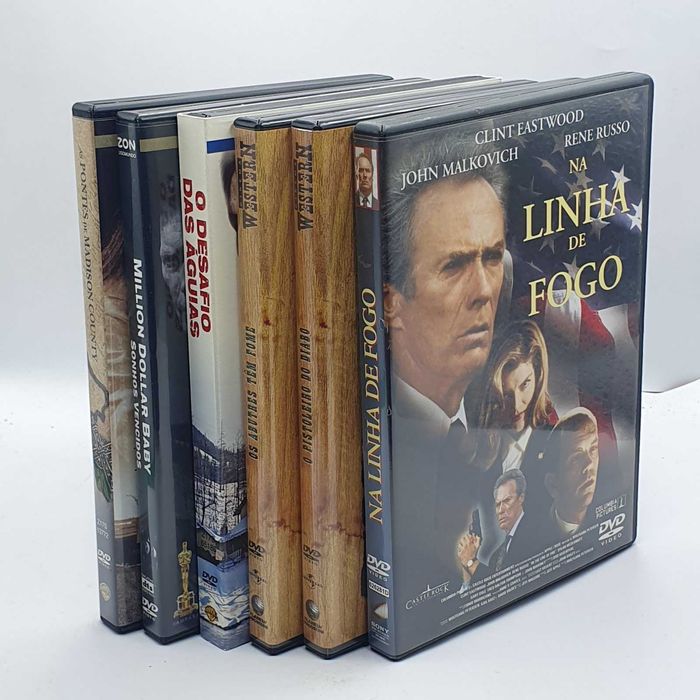 Clint Eastwood Pack com 6 Filmes (DVD) Ref. VS-VI
