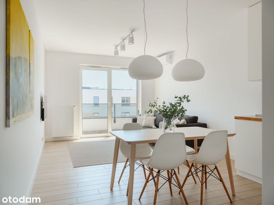 Ostatnie piętro | Widok na centrum | 2 balkony | 60 m² | Bezpośrednio