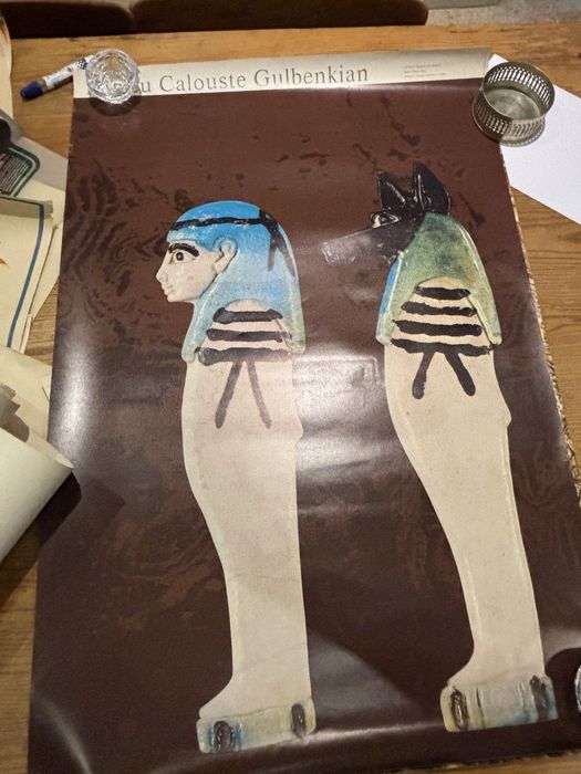 Posters grandes da Gulbenkian anos 70