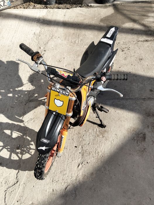 Дитячий бензиновий мототоцикл