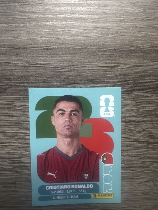 Carta do Cristiano Ronaldo 2026
