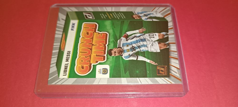 Cromo Panini Donruss Soccer FIFA Argentina Lionel Messi Crunch Time 2023-24