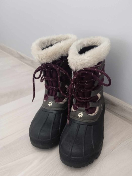 Jack Wolfskin śniegowce kozaki wodoodporne bardzo ciepłe r. 36 zadbane