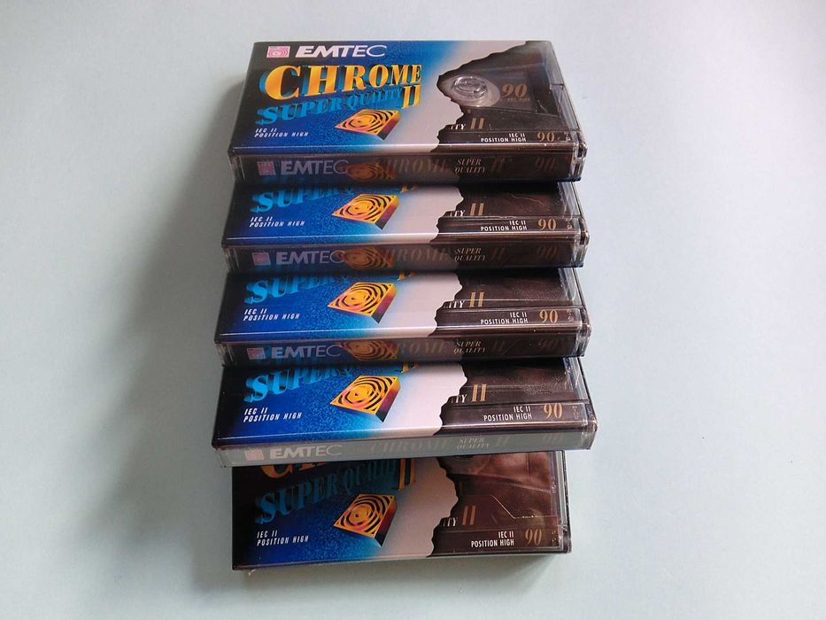 Cassetes BASF/EMTEC Seladas 90’