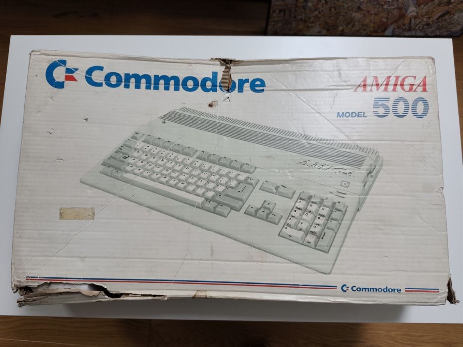 Amiga 500 Commodore oryginalny zestaw, sprawny!
