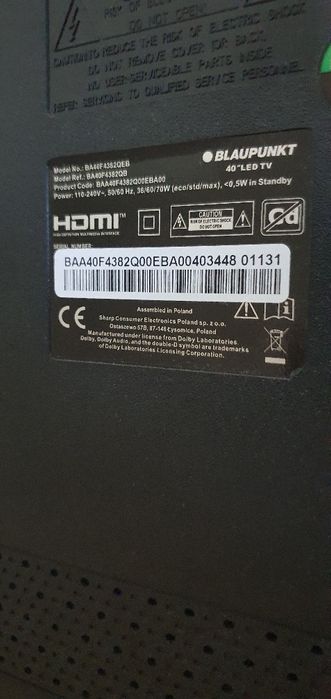 Blaupunkt smartv android 40 polegadas456002409113866242