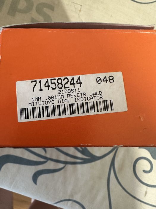 Головка индикаторная, индикатор часового типа 1мм 0,001мм Япония