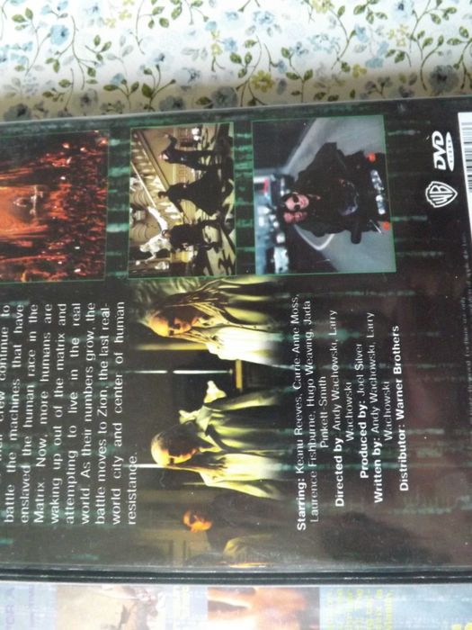Matrix trylogia 4 dvd film sf  klasyka