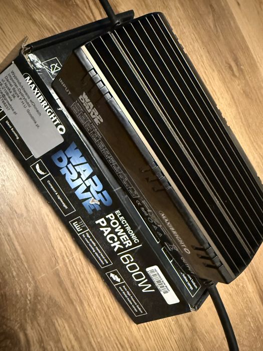 Lampa HPS zestaw zasilacz 600w Dual zarowka