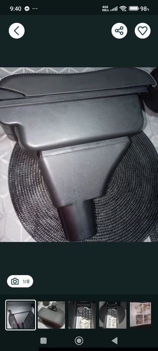 Apoio de braço para viatura pegout