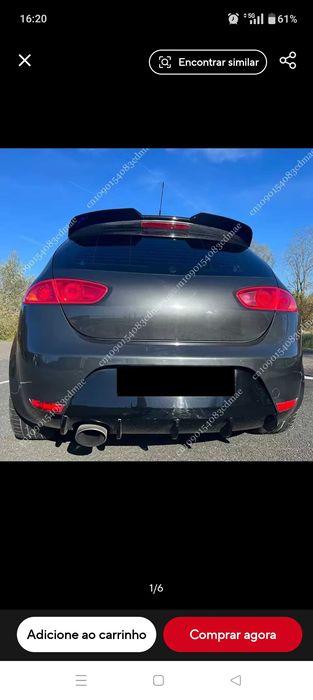 Farolim traseiro esquerdo SEAT Leon