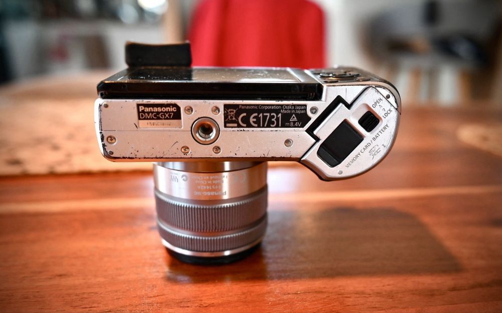 Panasonic LUMIX GX7 + 14-42 Mega OIS srebrny