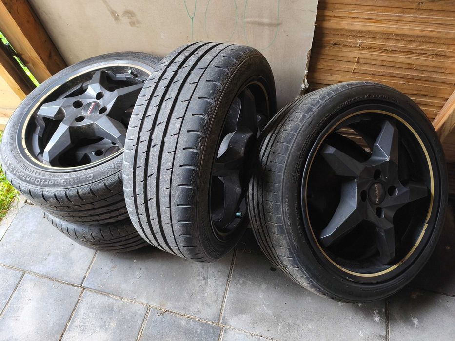 Zestaw felga 4x100 z letnimi oponami Goodride