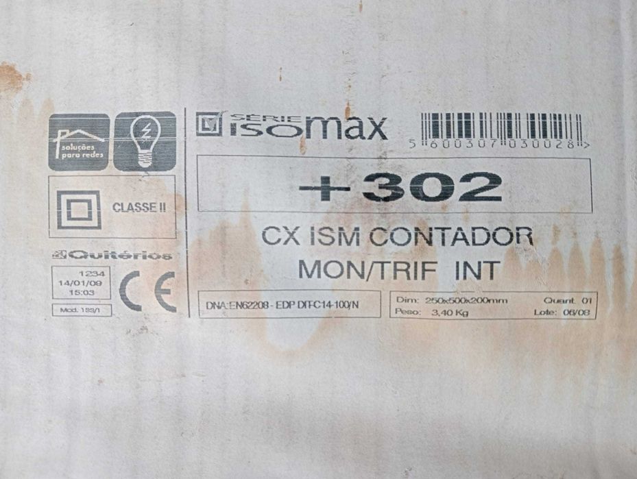 Caixa para contador monofásico / trifásico