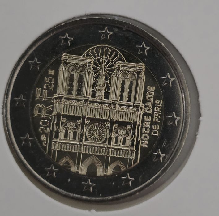 2 eur França Notre Dame unc