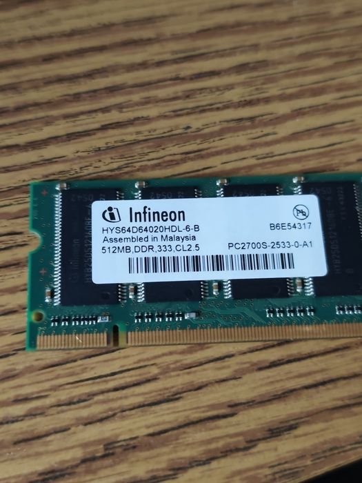 Pamięć RAM DDR2 laptop