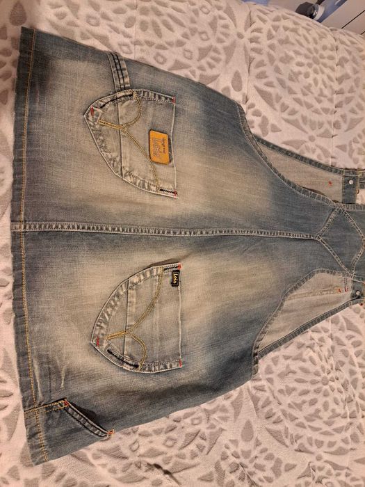 Vestido de ganga da Lois