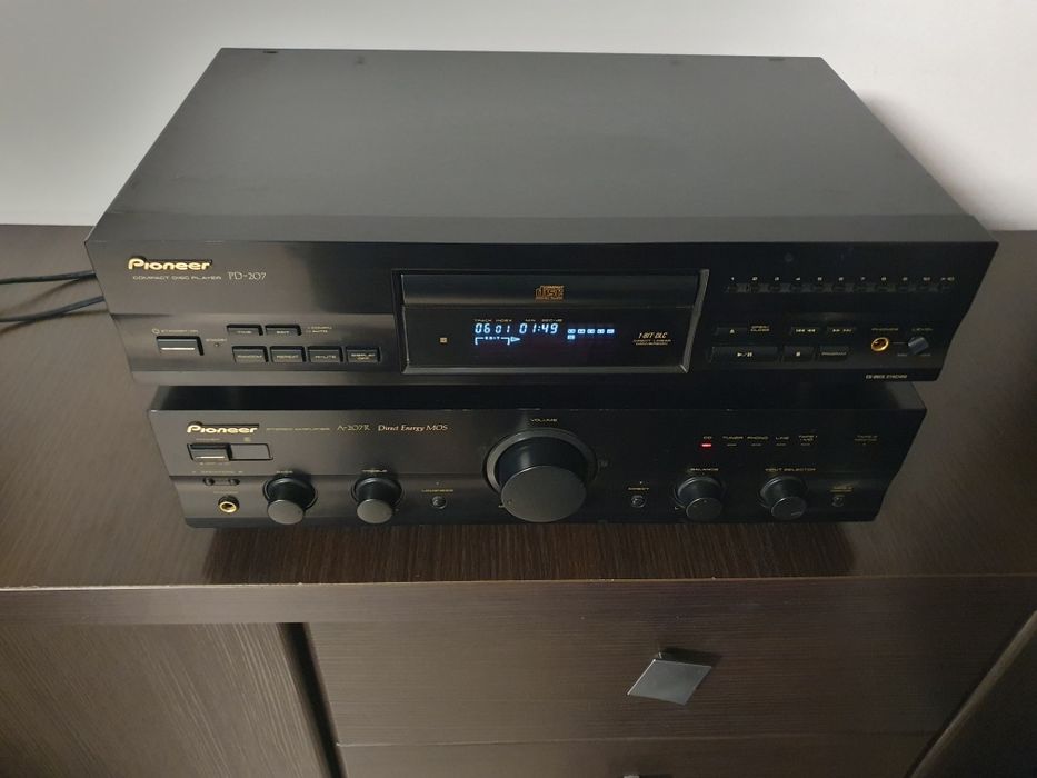 Wzmacniacz Pioneer A 207 + Cd Pioneer Pd 207