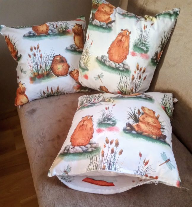 Poduszki z KAPIBARĄ