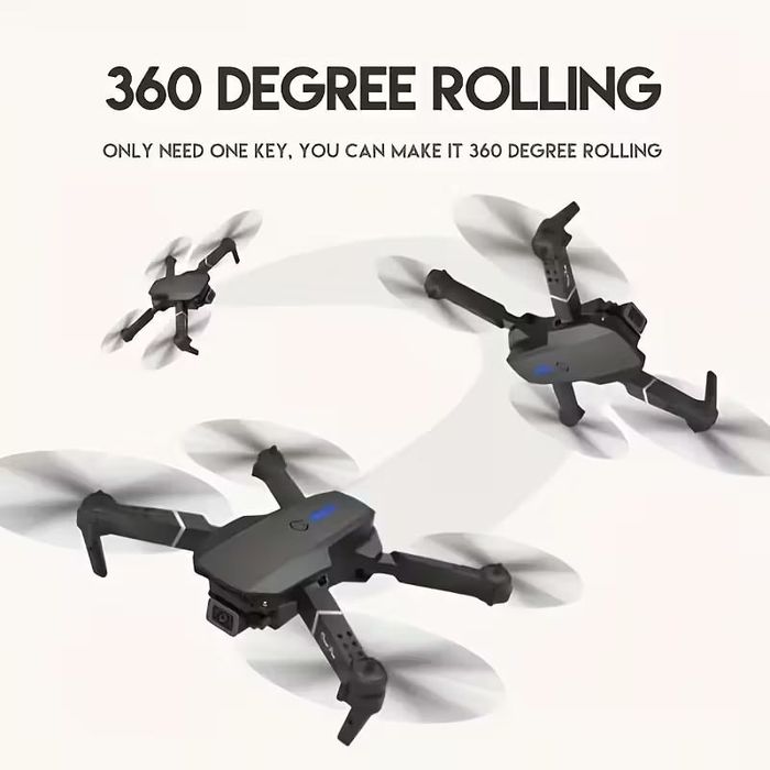 Дрон FPV квадрокоптер E88 Drone Pro